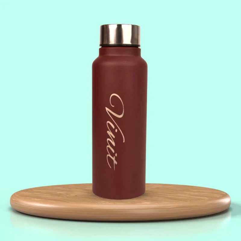 personalized men's and women's water bottle